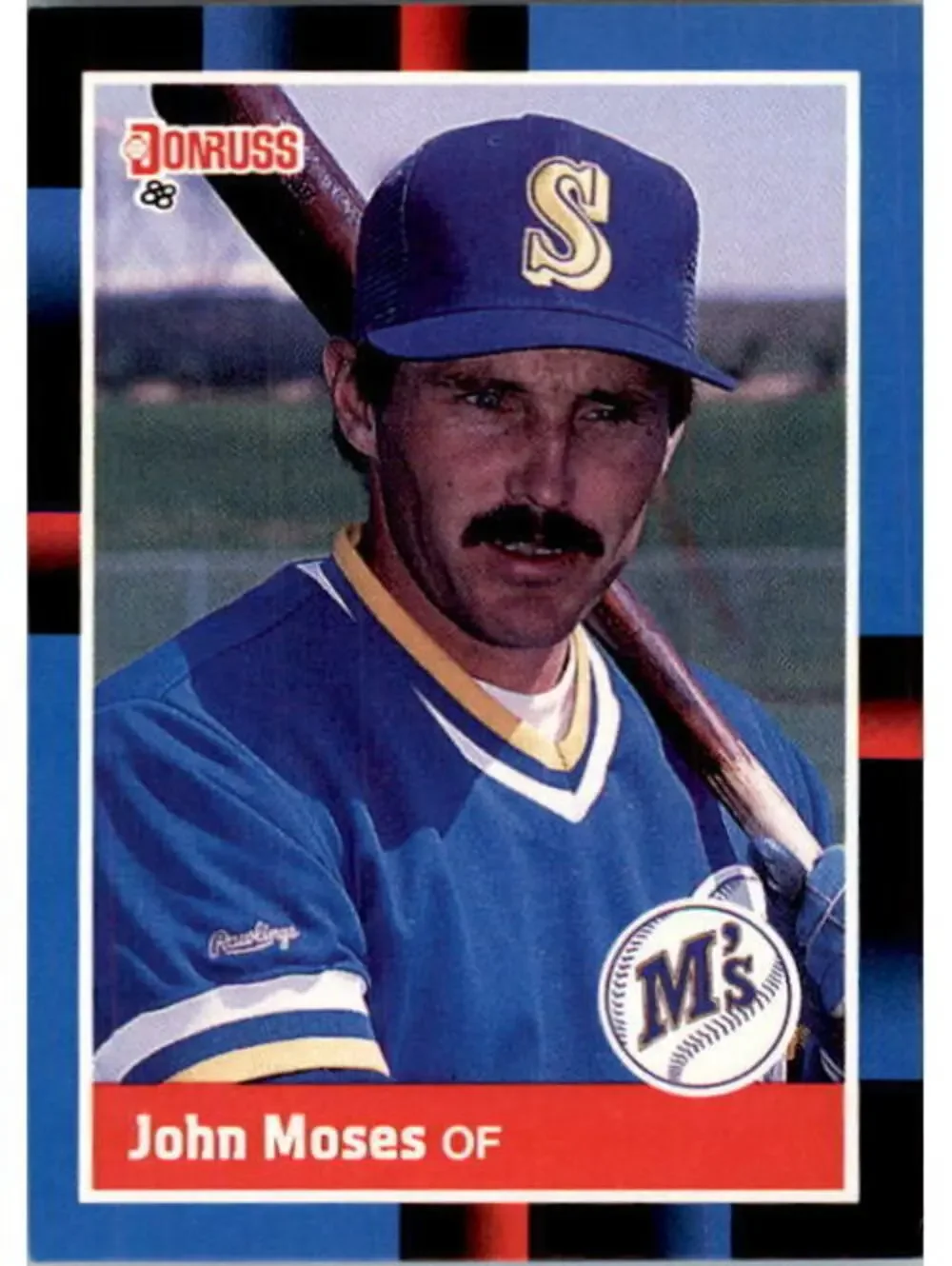 1988 John Moses Donruss Baseball Card #440
